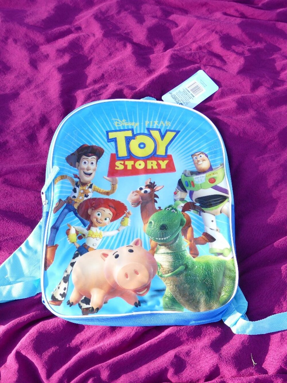 NWT Disney Pixar Toy Story Blue Backpack